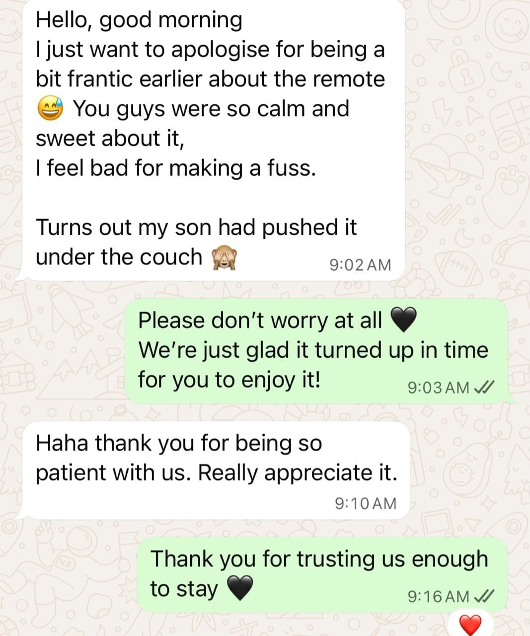 Guest review
