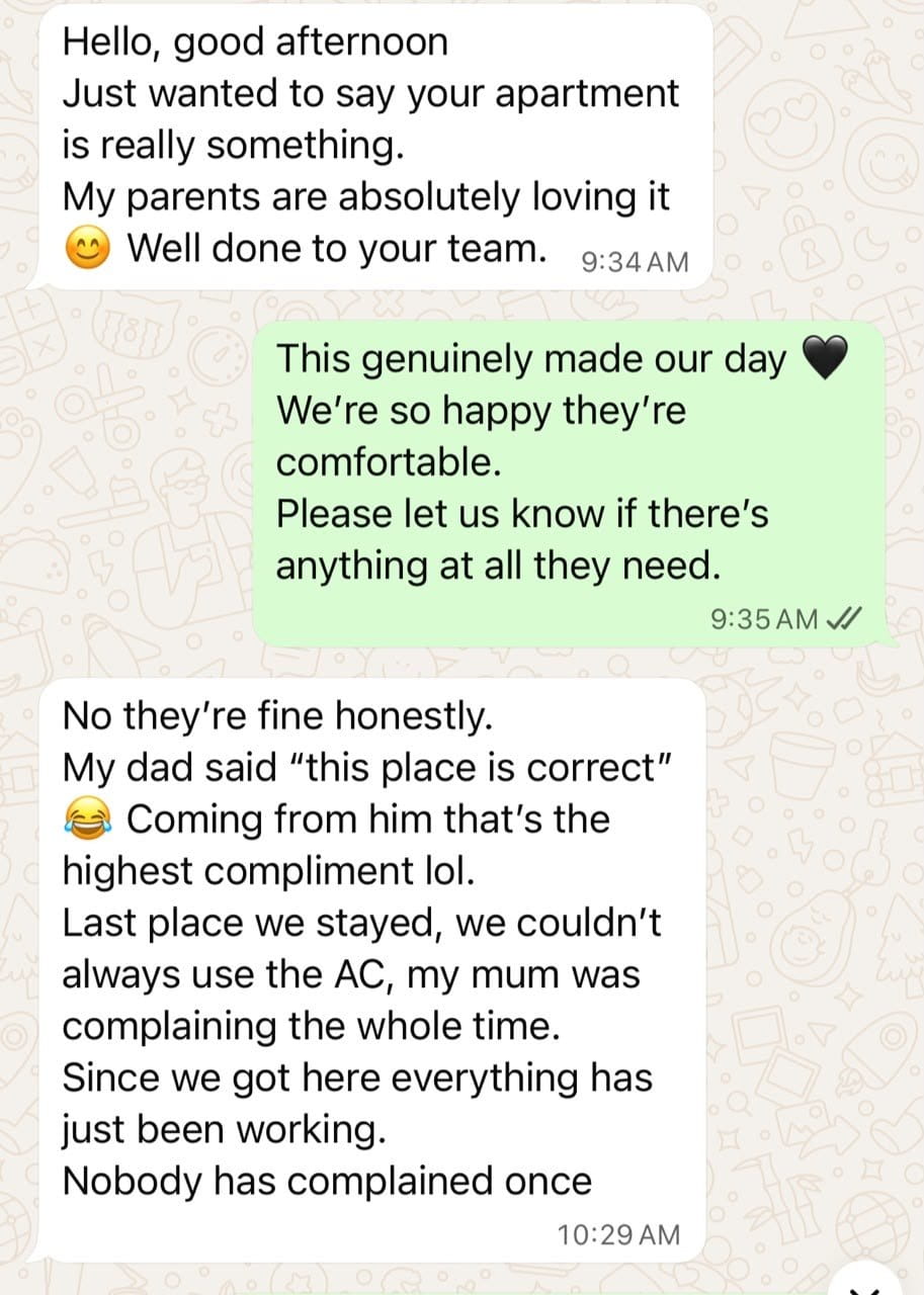 Guest review
