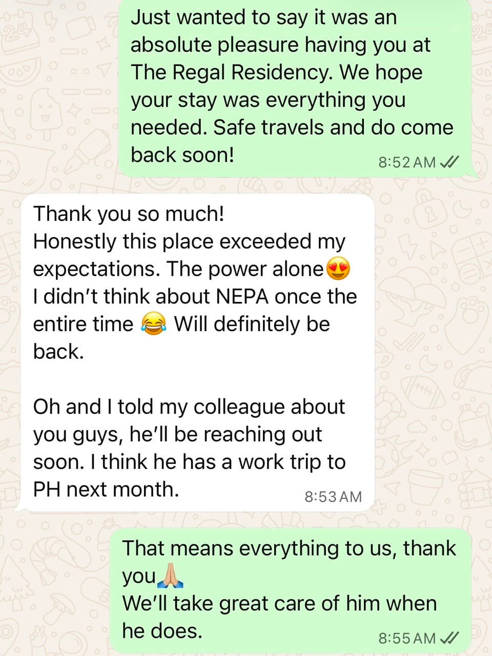 Guest review